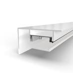 Complete profielset bovenzijde vrijstaand-4500 mm-Wit gelijk, Doe-het-zelf en Verbouw, Glas en Ramen, Ophalen of Verzenden, Nieuw