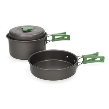 Camping pannenset | Redcliffs | 2-delig, Caravans en Kamperen, Verzenden, Nieuw