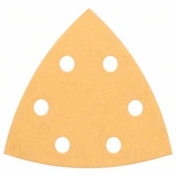 Bosch Delta Schuurpapier C470 Wood & Paint 93mm P60 - 5 stuk, Verzenden, Nieuw