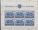 San Marino 1943/1951 - San Marino postzegels van de periode, Gestempeld
