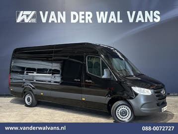 Mercedes-Benz Sprinter | 317 CDI 170pk L3H2 Euro6 Airco |, Auto's, Gebruikt, Euro 6, Zwart, Mercedes-Benz