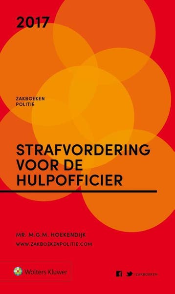 Zakboek strafvordering voor de hulpofficier van justitie, Verzenden, Gelezen, M.G.M. Hoekendijk