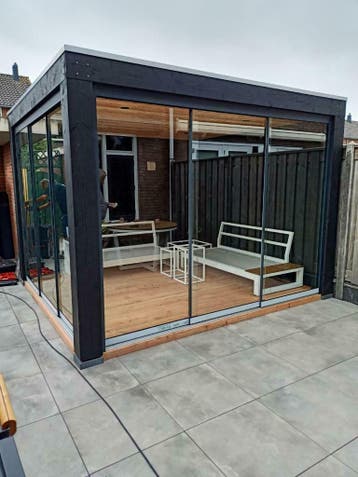 Goedkoopste Overkapping / veranda / carport / serre / ramen, Ophalen of Verzenden, Nieuw