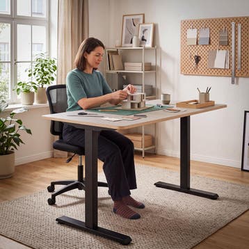 Elektrisch in hoogte verstelbaar bureau Thor, 2 standen, Verzenden, Nieuw