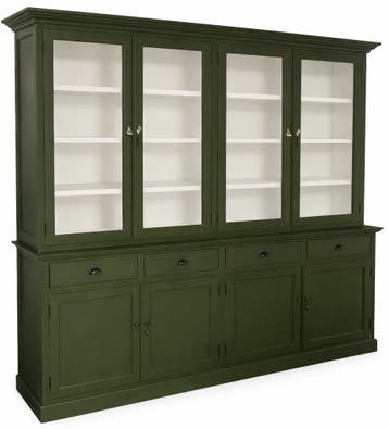 Buffetkast olijfgroen Haarlo 220cm, Ophalen of Verzenden, Nieuw