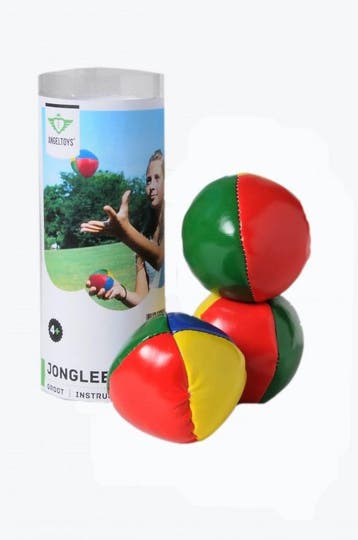 3 Jongleerballen (6,5 cm) | Longfield - Hobby Artikelen, Kinderen en Baby's, Verzenden, Nieuw
