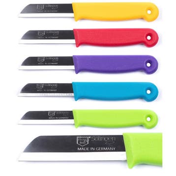 Solingen Schilmesje – RVS Glad – 16 cm met Blade Cover, Ophalen of Verzenden, Nieuw, Rvs of Chroom