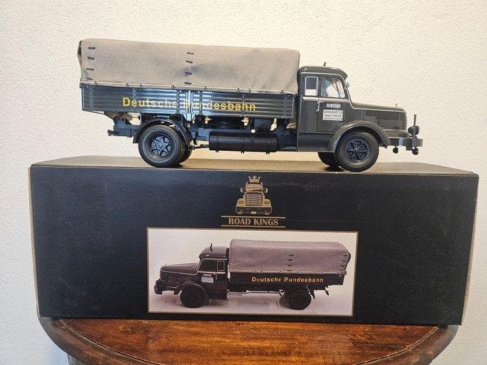 Road Kings 1:18 - Modelauto - Krupp - Titan SWL 80, Hobby en Vrije tijd, Modelauto's | 1:5 tot 1:12