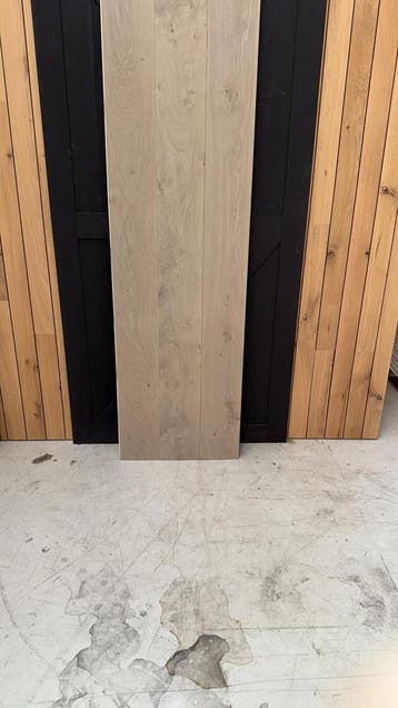 Eiken vloer geloogd, Doe-het-zelf en Verbouw, Vloerdelen en Plavuizen, Parket, Nieuw, 10 m² of meer, 10 tot 30 cm