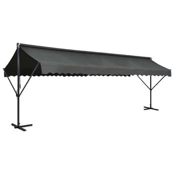 vidaXL Luifel vrijstaand 600x300 cm antraciet, Verzenden, Nieuw