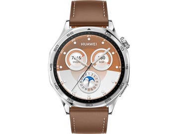 Huawei Watch GT 5 - Smartwatch - 46mm AMOLED - Bruin, Verzenden, Zo goed als nieuw, Huawei