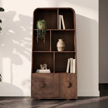 *WOONWINKEL* Open Kast Hoog Met Ronde Hoeken, Huis en Inrichting, Kasten | Wandmeubels, Verzenden, Nieuw