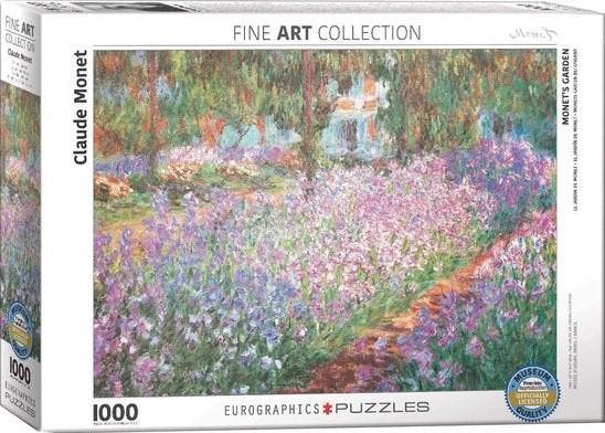 Monets Garden - Claude Monet Puzzel (1000 stukjes) |, Hobby en Vrije tijd, Denksport en Puzzels, Nieuw, Verzenden