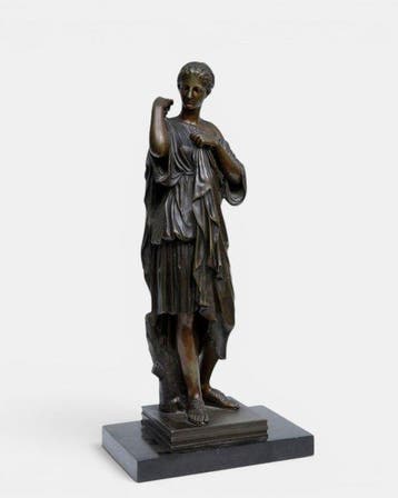 Reduction Sauvage - sculptuur, Artemis of Gabii - 46.5 cm -