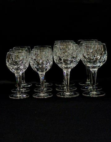 Nachtmann - Drinkset (12) - BAMBERG - Loodkristal - 6xWijn-