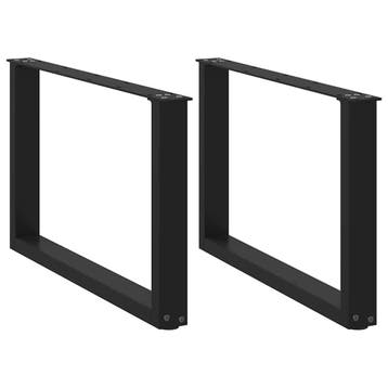 Gepoedercoat Stalen Poten - 40% Korting - Set van 2, Huis en Inrichting, Tafelonderdelen, Tafelpoot, Minder dan 50 cm, Minder dan 50 cm