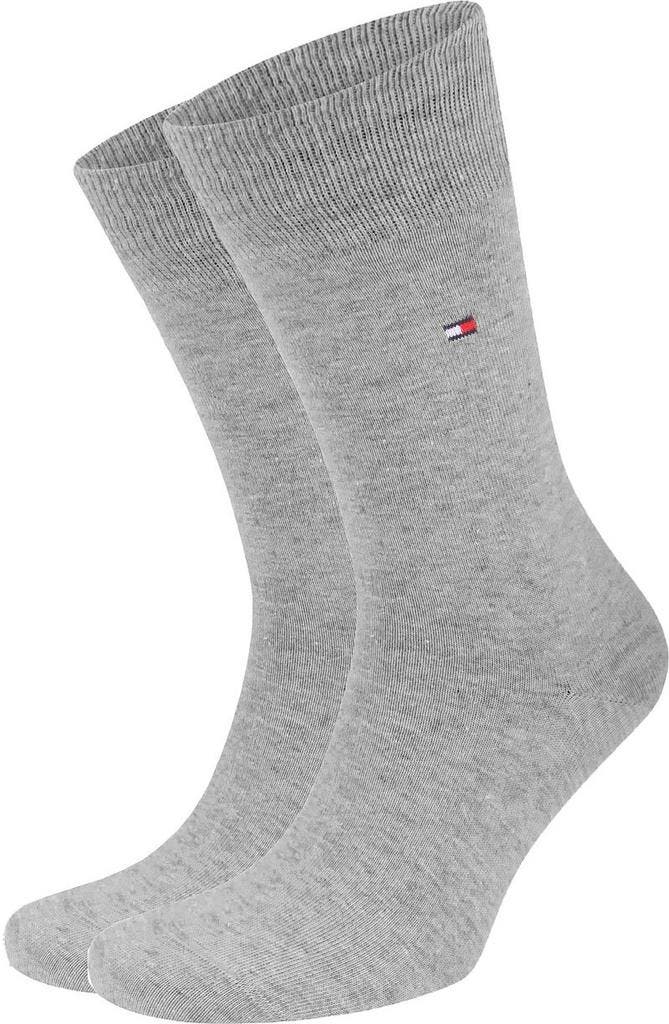 Tommy Hilfiger Classic 2-Pack Sokken Grijs maat 47-49 Heren, Kleding | Heren, Sokken en Kousen, Nieuw, Verzenden