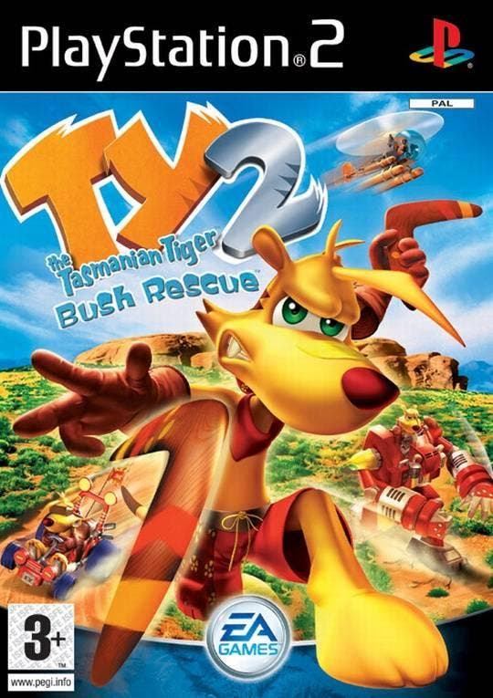 Ty The Tasmanian Tiger 2 (PlayStation 2), Spelcomputers en Games, Games | Sony PlayStation 2, Gebruikt, Verzenden