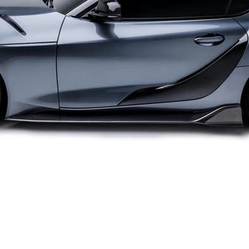 Toyota Supra A90 ADRO Carbon side skirt extensions, Auto diversen, Verzenden