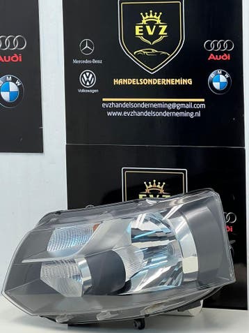 VW Transporter T5 koplamp links bj.2012 art. 7E1941015H, Gebruikt, Volkswagen