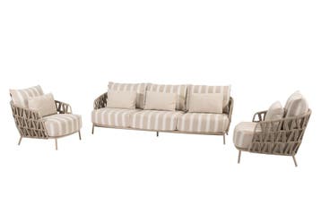4 Seasons Outdoor Beverly loungeset latte SALE |, Ophalen of Verzenden, Nieuw