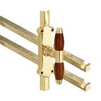 Kruk-espagnolet Bonton Bubinga messing ongelakt inclusief 1, Verzenden, Nieuw