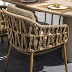 Colorado Biarritz dining tuinset 160xH75 cm rond 7 delig, Ophalen of Verzenden, Nieuw