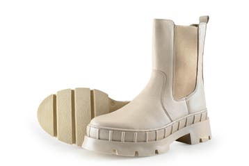 Nelson Chelsea boots in maat 39 Beige, Verzenden, Beige, Overige typen, Zo goed als nieuw