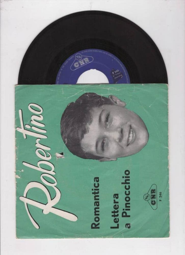 Robertino Loretti  – Romantica / Lettera A Pinocchio (1-7-V, Cd's en Dvd's, Vinyl Singles, Ophalen of Verzenden