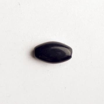 10 x glas kraal  blauw 12 x 4mm gat: 1mm (Blauwe glaskralen), Ophalen of Verzenden, Nieuw, Kraal