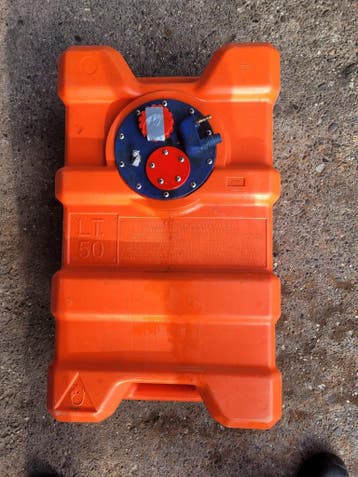 Brandstof tank 50L scheepsmotor, Ophalen of Verzenden, Nieuw, Motor en Techniek, Zeilboot of Motorboot