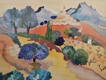 Escuela Fauvista (XX) - Prado Multicolor, Antiek en Kunst