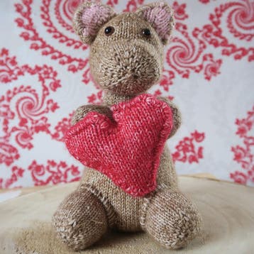 Breipatroon Knuffel met Hartje, Ophalen of Verzenden, Nieuw