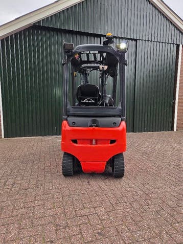 Linde E20 Elektrische Heftruck Triplex Spreider 2044 uur!, Linde, Heftruck, Ophalen of Verzenden, 1000 tot 2000 kg