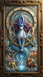 Artxlife - Legendary Pokemon Gold Frames, Spelcomputers en Games, Nieuw