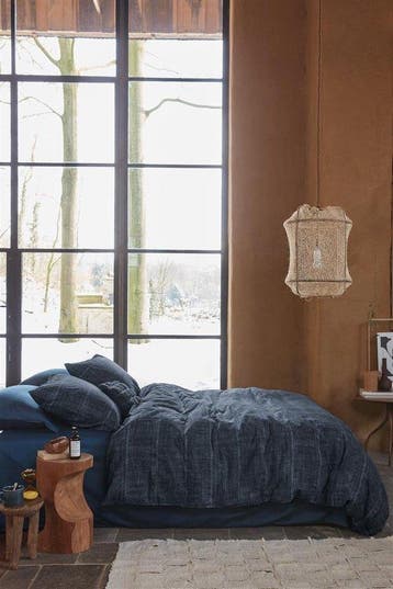2dekans | Vtwonen Vintage Indigo dekbedovertrek -, Ophalen of Verzenden, Zo goed als nieuw