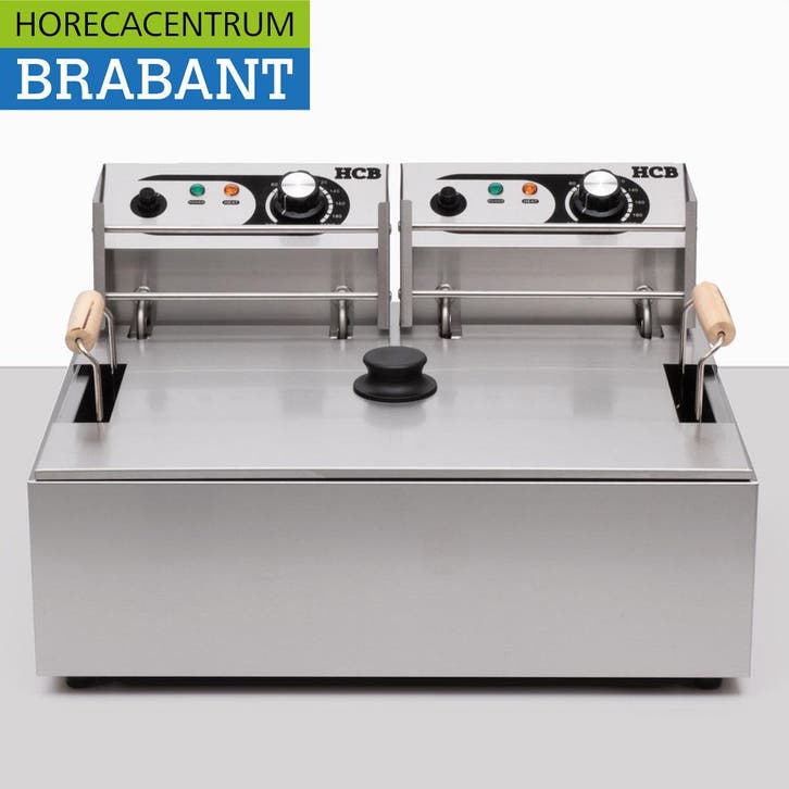 HCB RVS Visfriteuse Oliebolfriteuse Friteuse Frituur 14, Zakelijke goederen, Horeca | Keukenapparatuur, Nieuw in verpakking, Ophalen of Verzenden