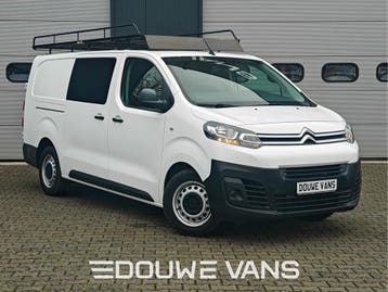 Citroën Jumpy Club XL Imperiaal Trekhaak 6 Persoons Airco Cr, Stof, Gebruikt, Citroën, Wit