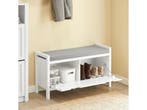 SoBuy Schoenenbank - 2 laden - Max. 150 kg - 91 x 30 x 50 cm, Verzenden, Nieuw