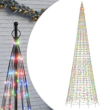 Lichtslinger kerstboom 500cm | retourdeal 41% korting, Diversen, Kerst, Ophalen of Verzenden, Zo goed als nieuw