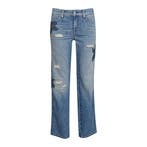 Cambio • blauwe Paris Straight Ancle jeans bloem • 36, Cambio, Verzenden, Nieuw, Blauw