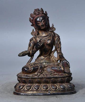 Tara - Koper - Nepal - Eind 20e eeuw, Antiek en Kunst