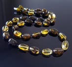 Amber Natuurlijke Baltische Amber Ketting – Groene Amber, Verzamelen, Mineralen en Fossielen