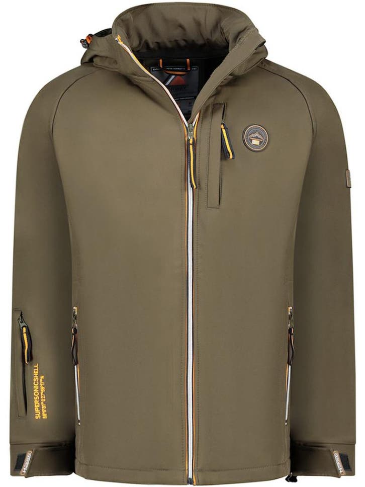 Geographical Norway Softshell Jas Tabim Met Afritsbare, Kleding | Heren, Jassen | Zomer, Nieuw, Verzenden
