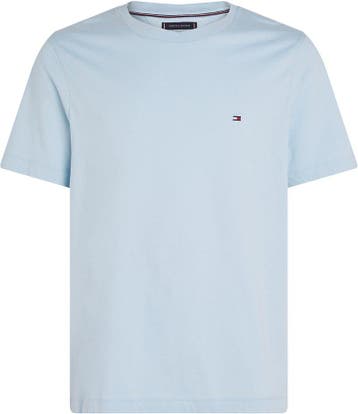 Tommy Hilfiger T-shirt Essential Licht Blauw maat S Heren, Verzenden, Nieuw, Maat 46 (S) of kleiner, Tommy Hilfiger