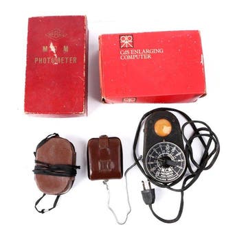 Weston + Paterson + Sixton lightmeters Lichtmeter, Nieuw