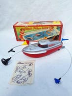 Schuco - Teleco 3003 - Opwindboot - 1950-1959 - Duitsland, Antiek en Kunst, Antiek | Speelgoed