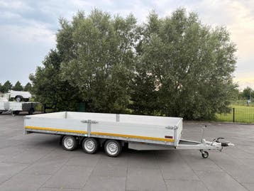 Eduard 500 x 200 cm plateauwagen 3-asser ZGAN, Auto diversen, Ophalen, Zo goed als nieuw