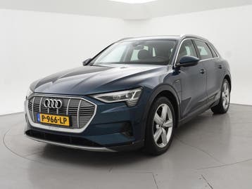 Zakelijke Lease |  Audi e-tron 55 QUATTRO 95 kWh + TREKHAAK, Automaat, Stof, Gebruikt, Zwart