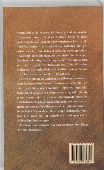 GIDS RUNDVEERASSEN VAN DE WERELD 9789068682694, Verzenden, Gelezen, Marleen Felius